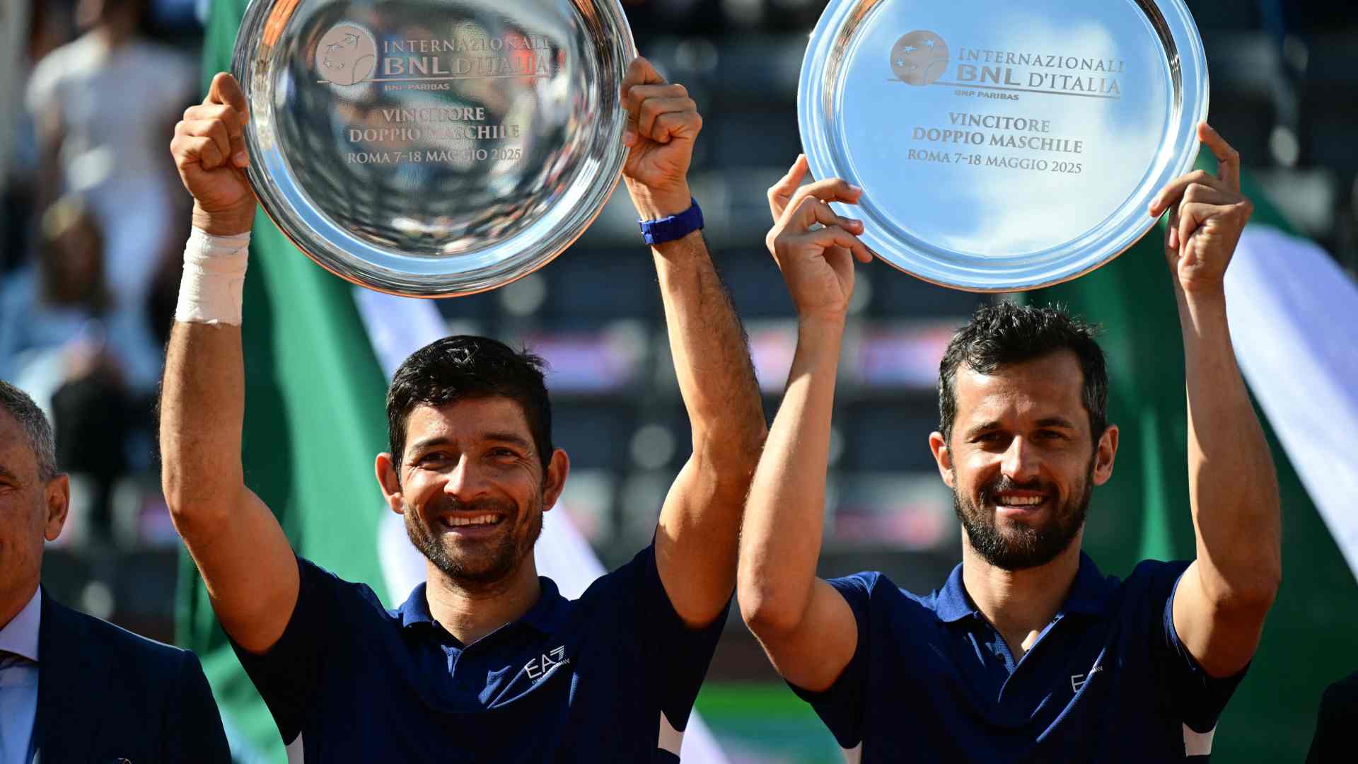 Marcelo Arevalo and Mate Pavic claim their third title of the season in Rome.
