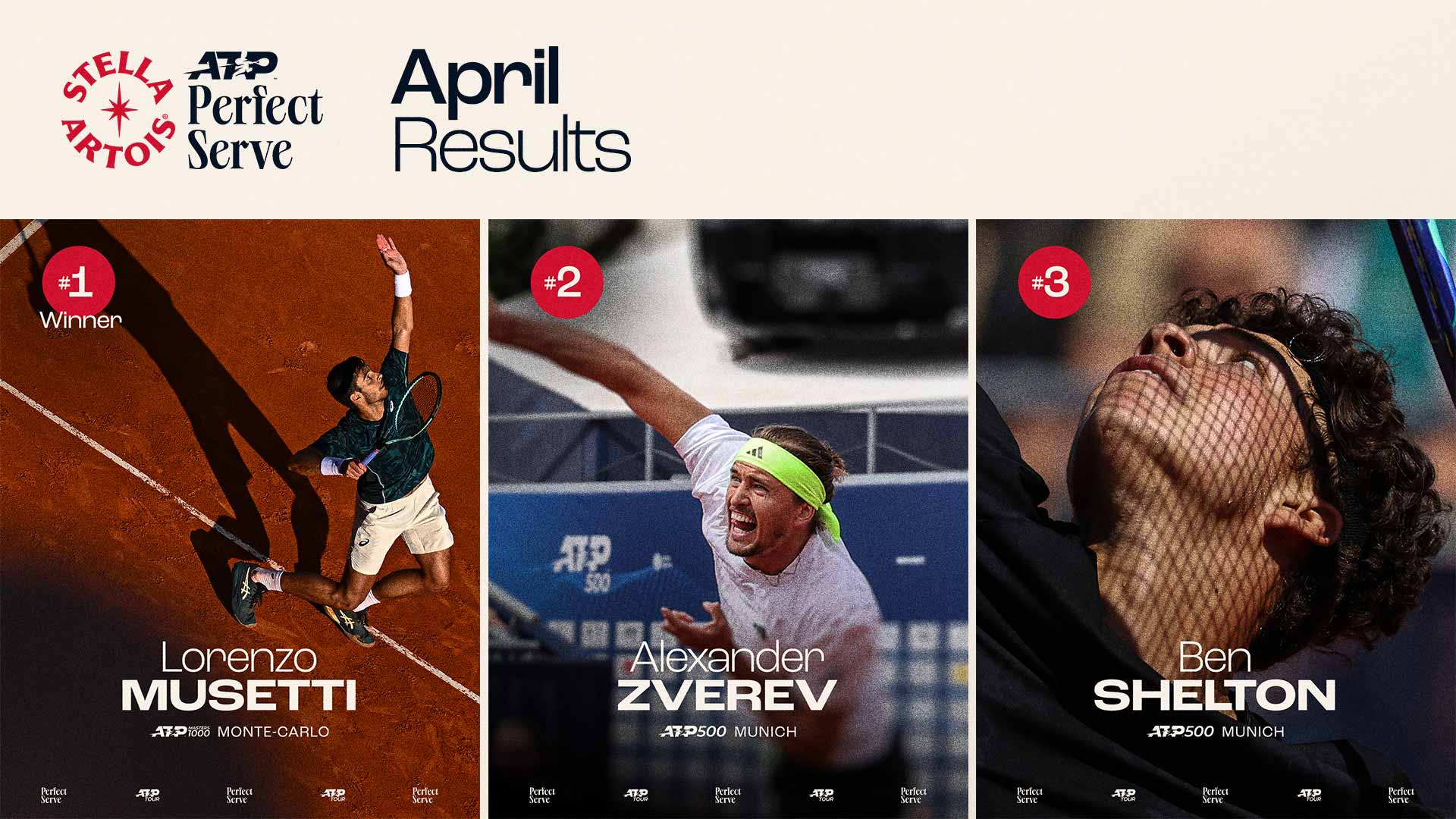 Musetti’s Monte-Carlo missile is April’s Stella ATP Perfect Serve