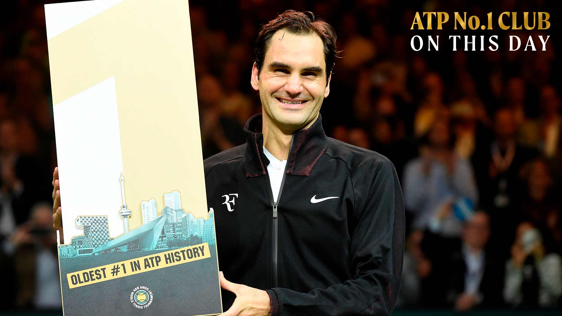 Federer's record 14-year span from first to last day as No. 1
