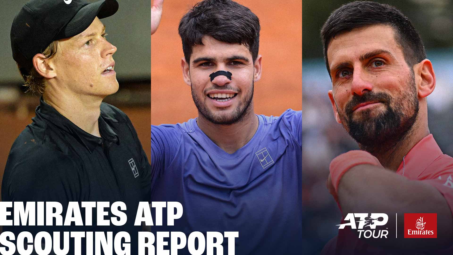 Scouting Report: Sinner, Alcaraz chase more major success at Roland Garros, Djokovic eyes 25th Slam