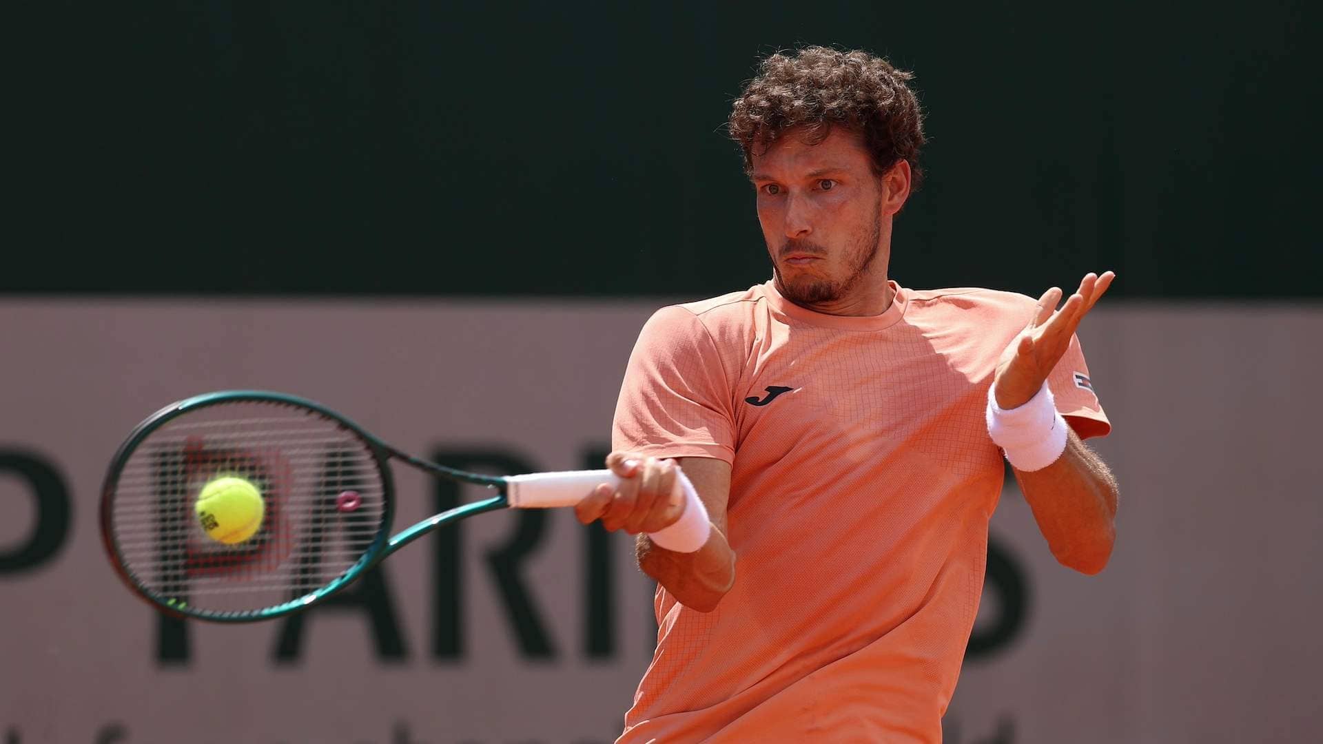 Carreño Busta recupera una gran sonrisa en Roland Garros