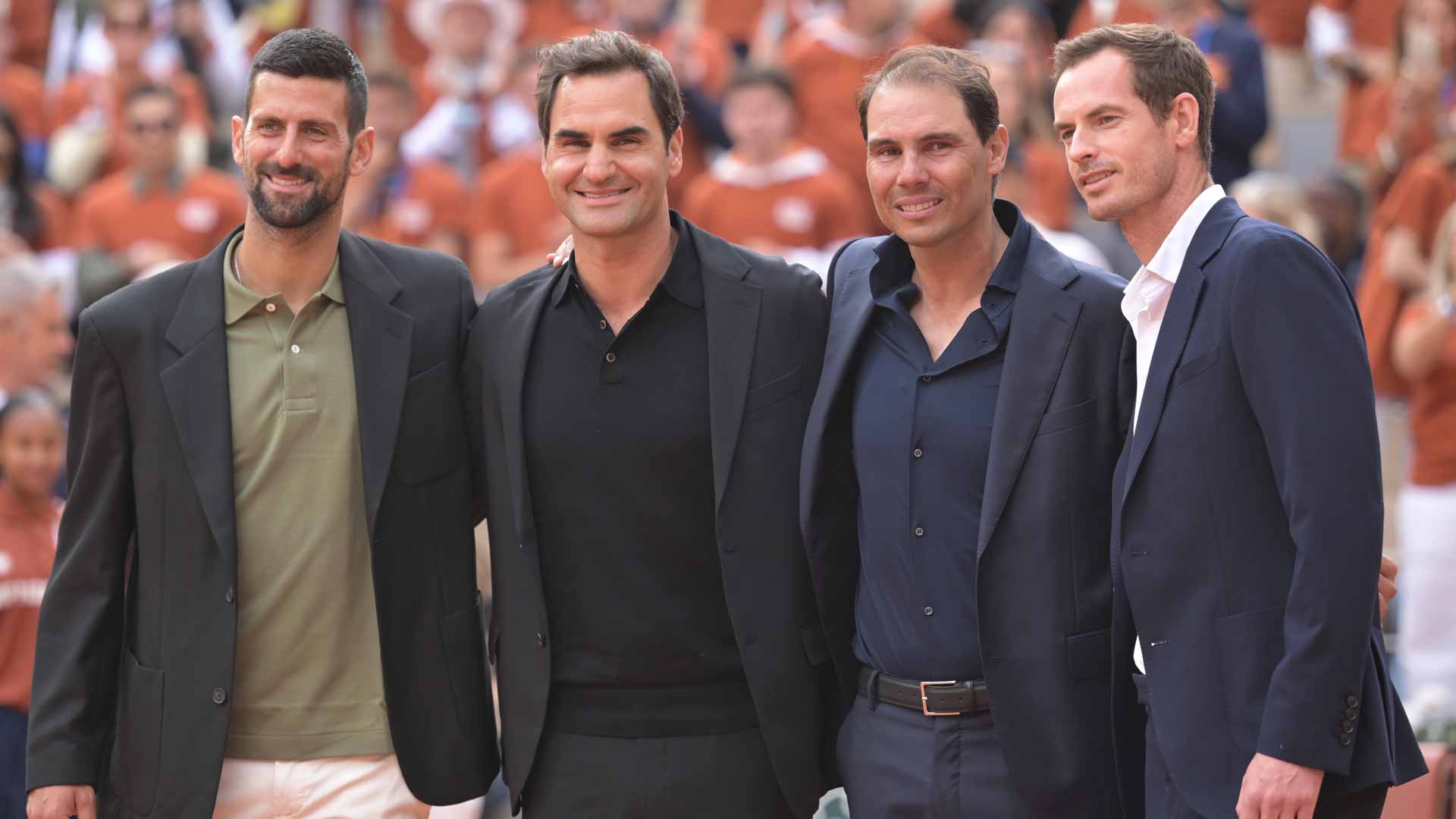 Federer, Djokovic, Murray attend Nadal's Roland Garros tribute
