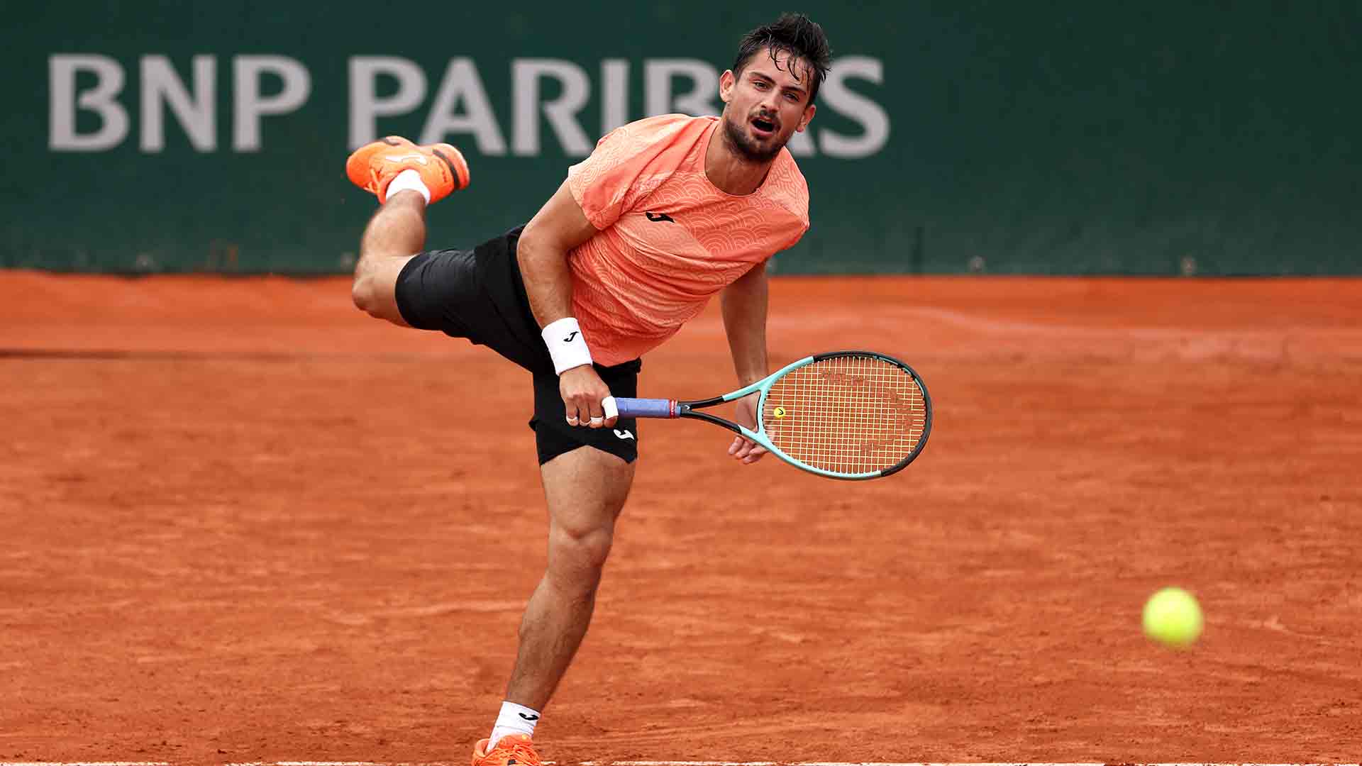 Mariano Navone tiene un récord de 4-4 en los torneos de Grand Slam.