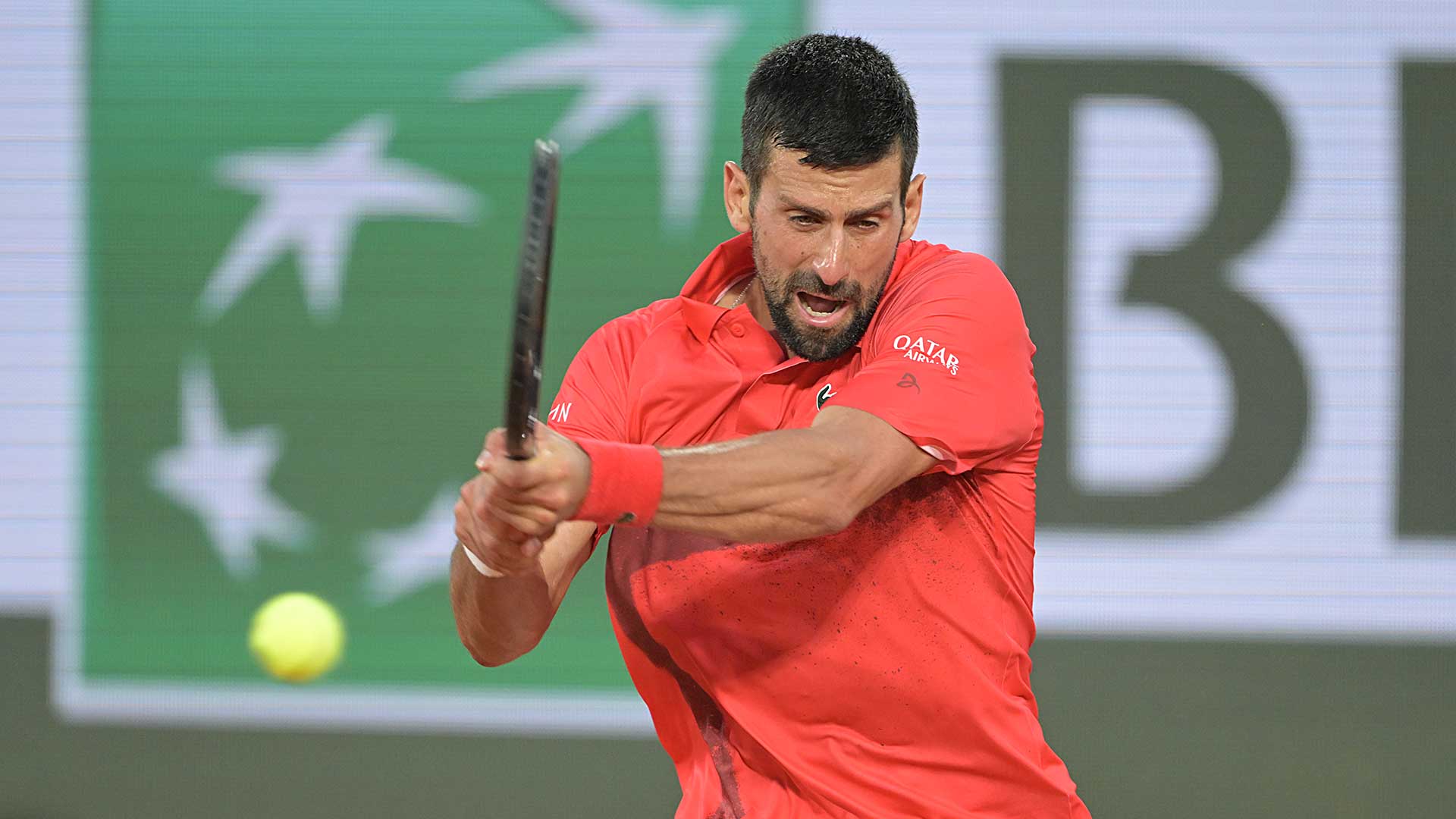 Djokovic equals personal record with R3 Roland Garros win
