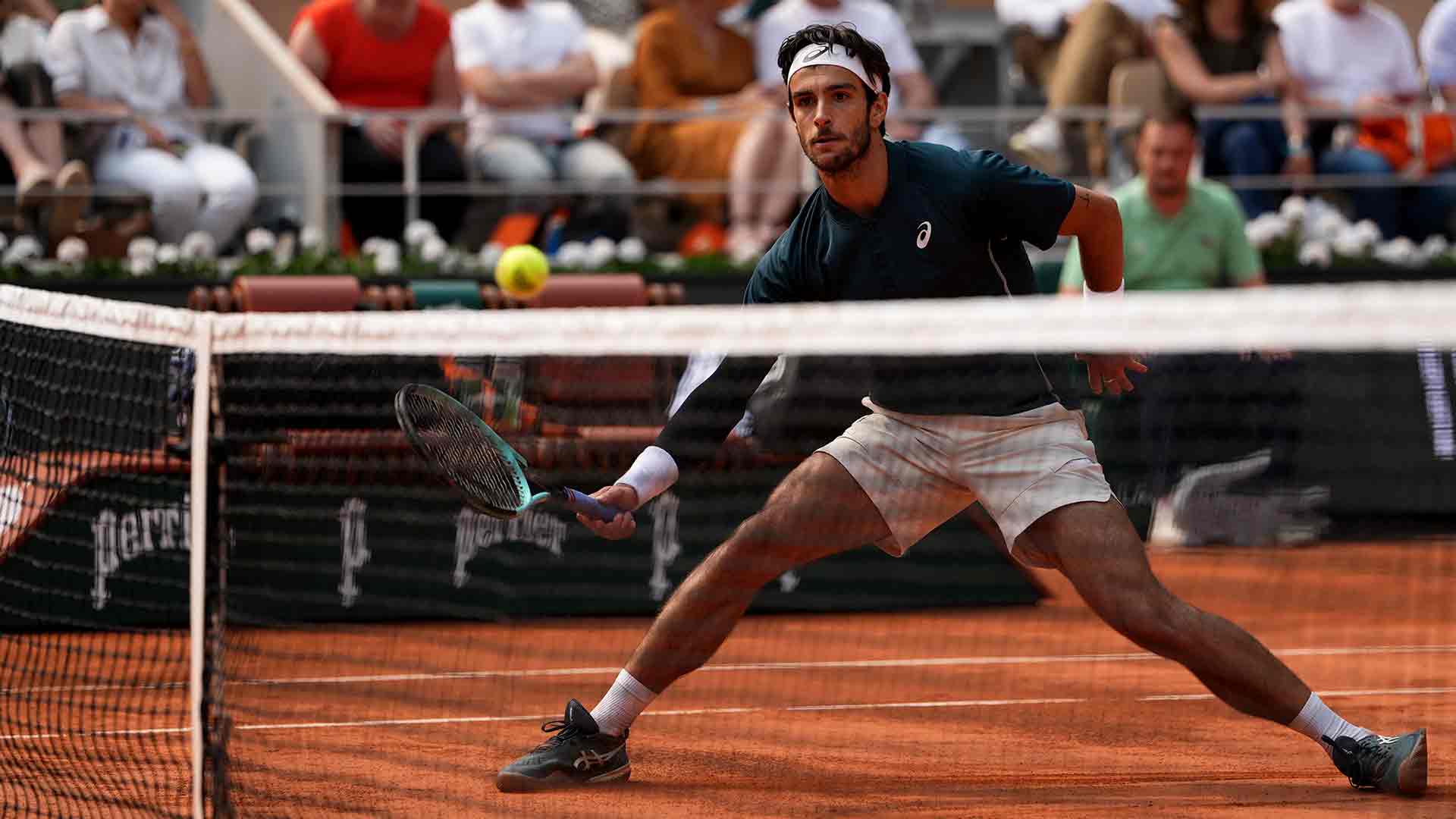 Musetti logra en París un póker de SF en los grandes torneos en tierra