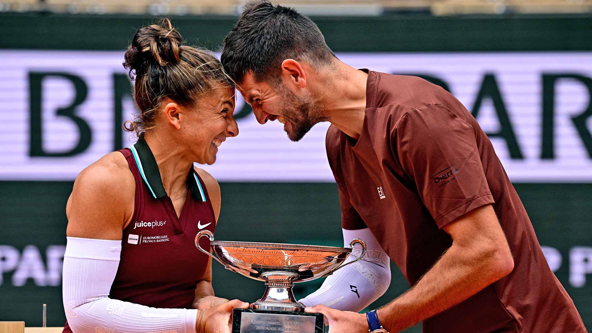 Errani/Vavassori conquistan el dobles mixto en Roland Garros