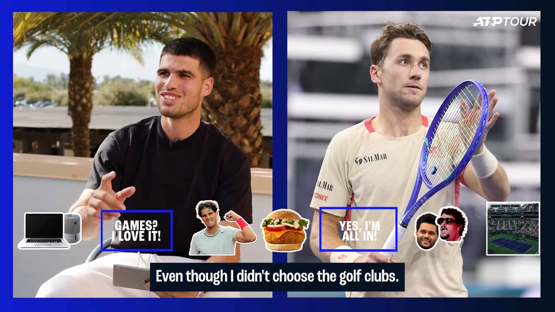 Who knew? Alcaraz & this star are tennis twins!