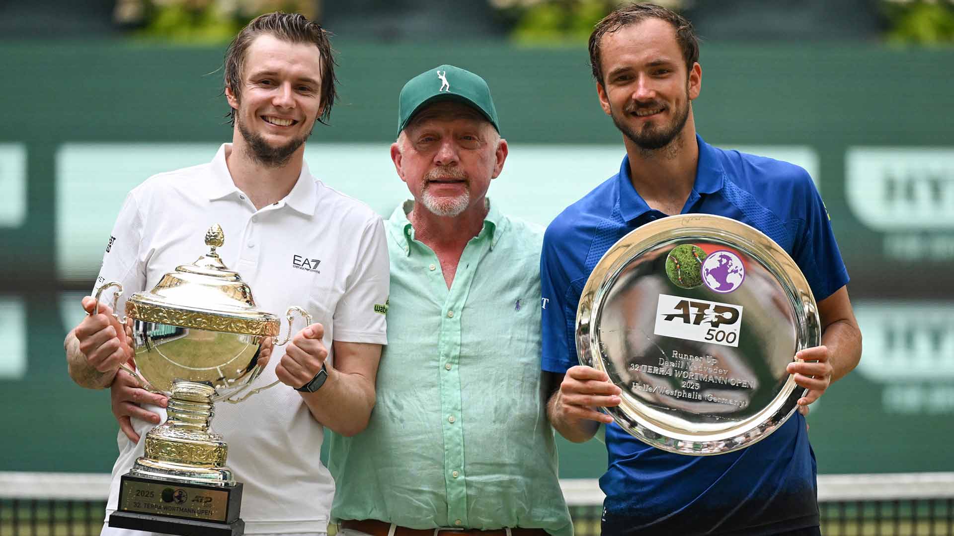 Inspired Bublik downs Medvedev to recapture Halle crown