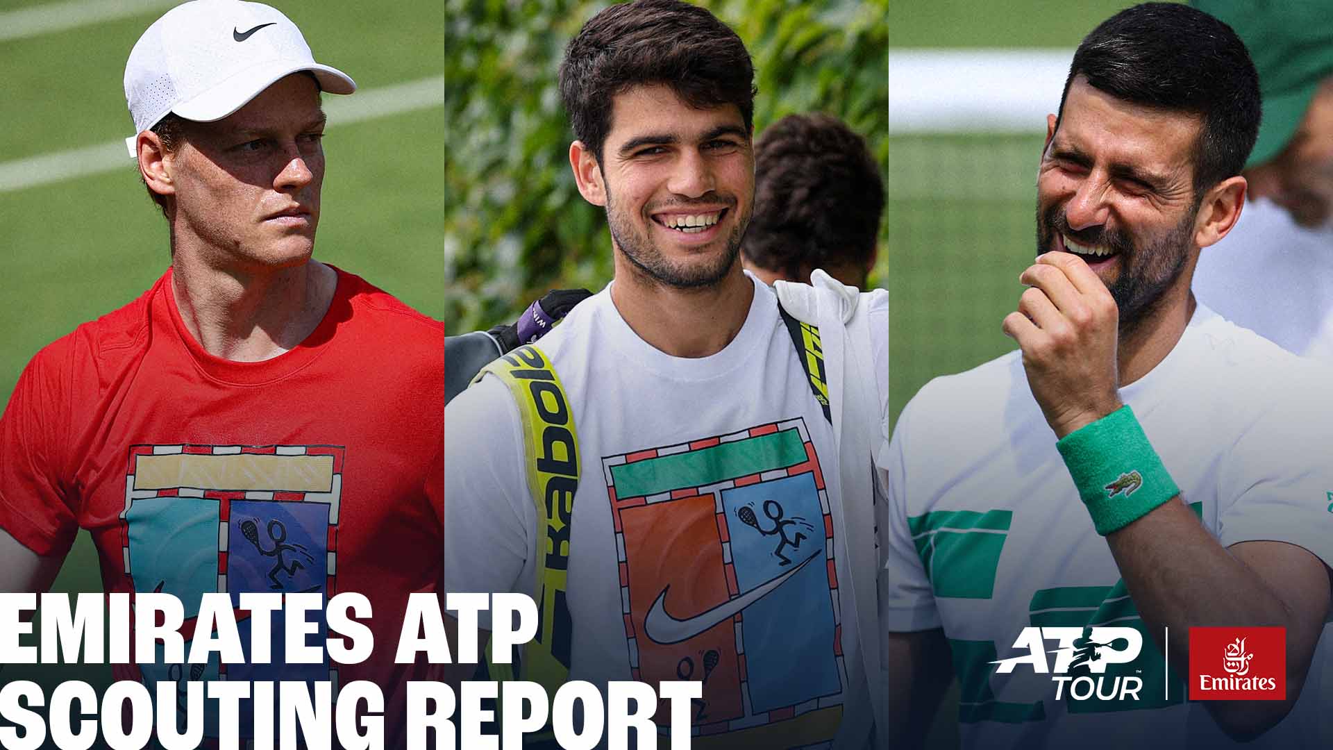 Scouting Report: Alcaraz, Djokovic chase Wimbledon history; Sinner leads field