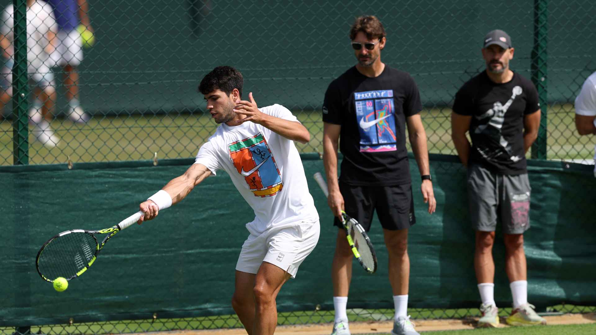 Alcaraz reunites with Ferrero at Wimbledon