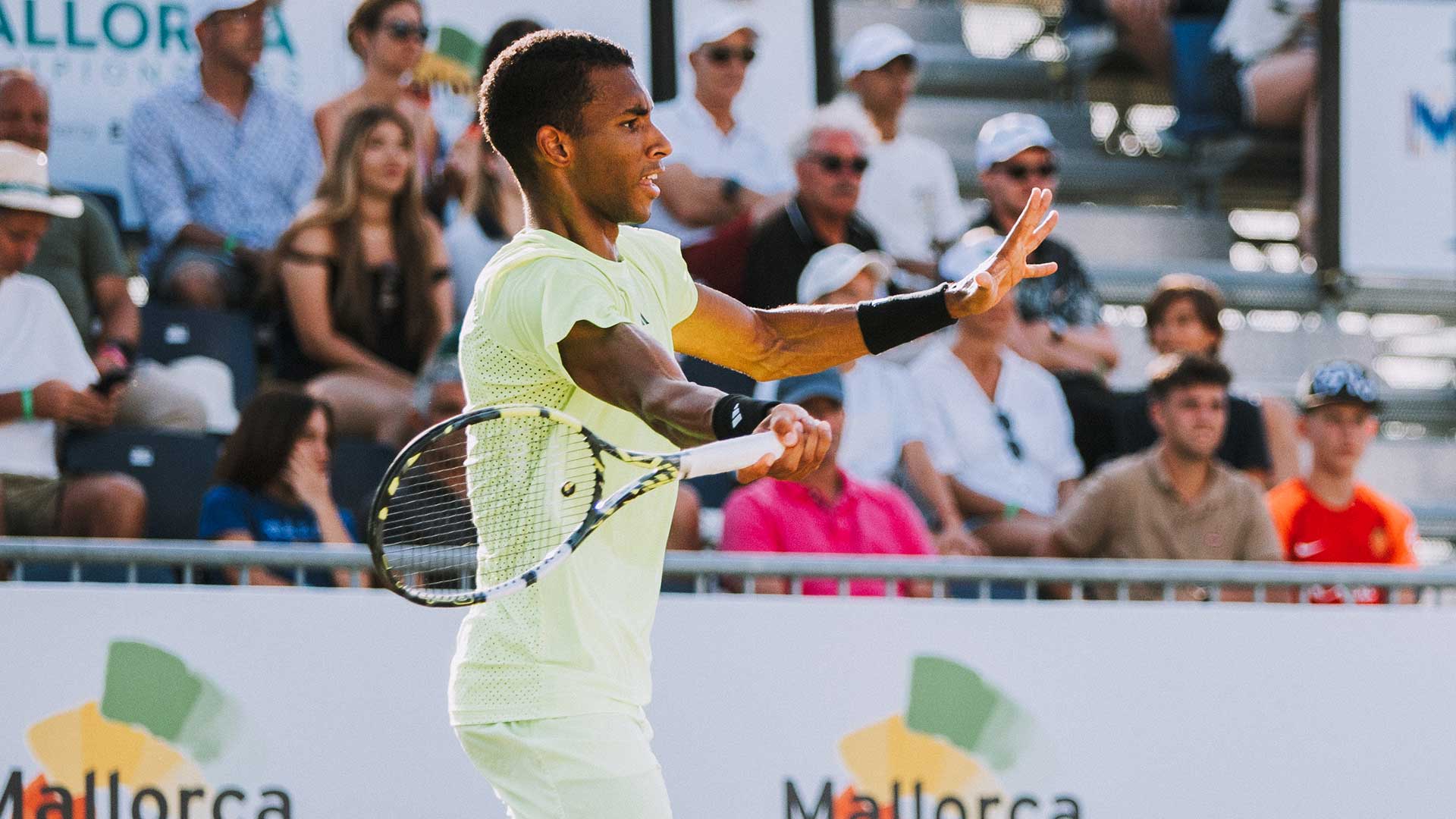 Auger-Aliassime matches Alcaraz's record with Mallorca win