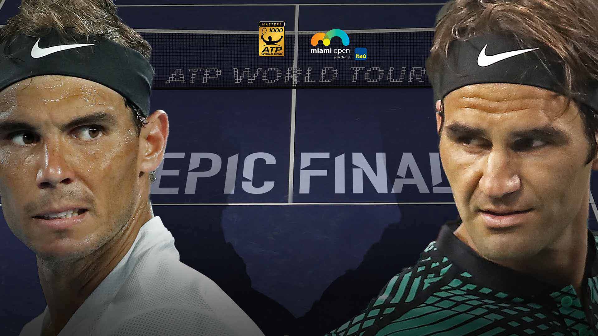 Rafael Nadal y Roger Federer se enfrentará por 37ª vez en la final de Miami Open.