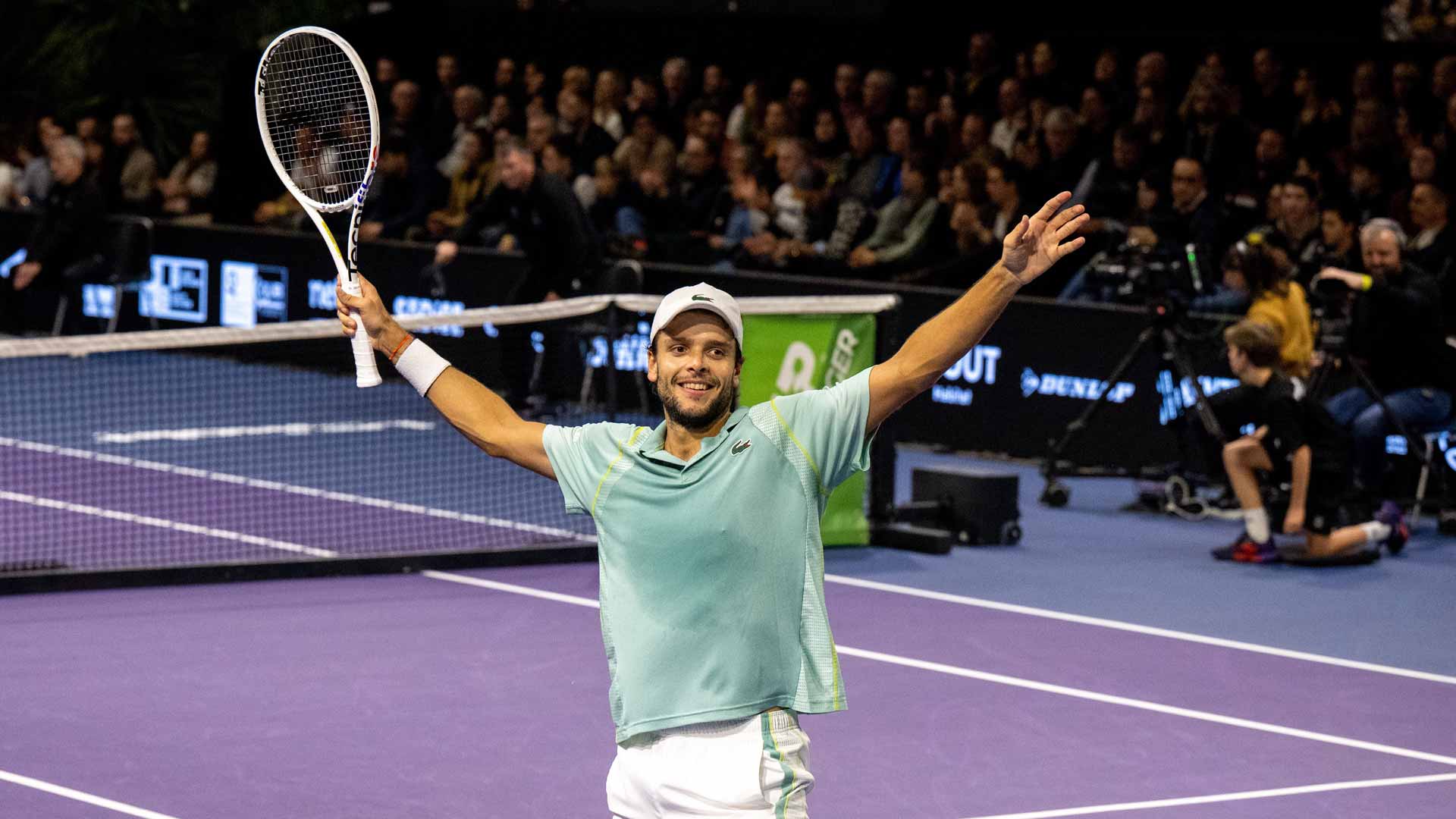 Gregoire Barrere is crowned champion in Quimper.