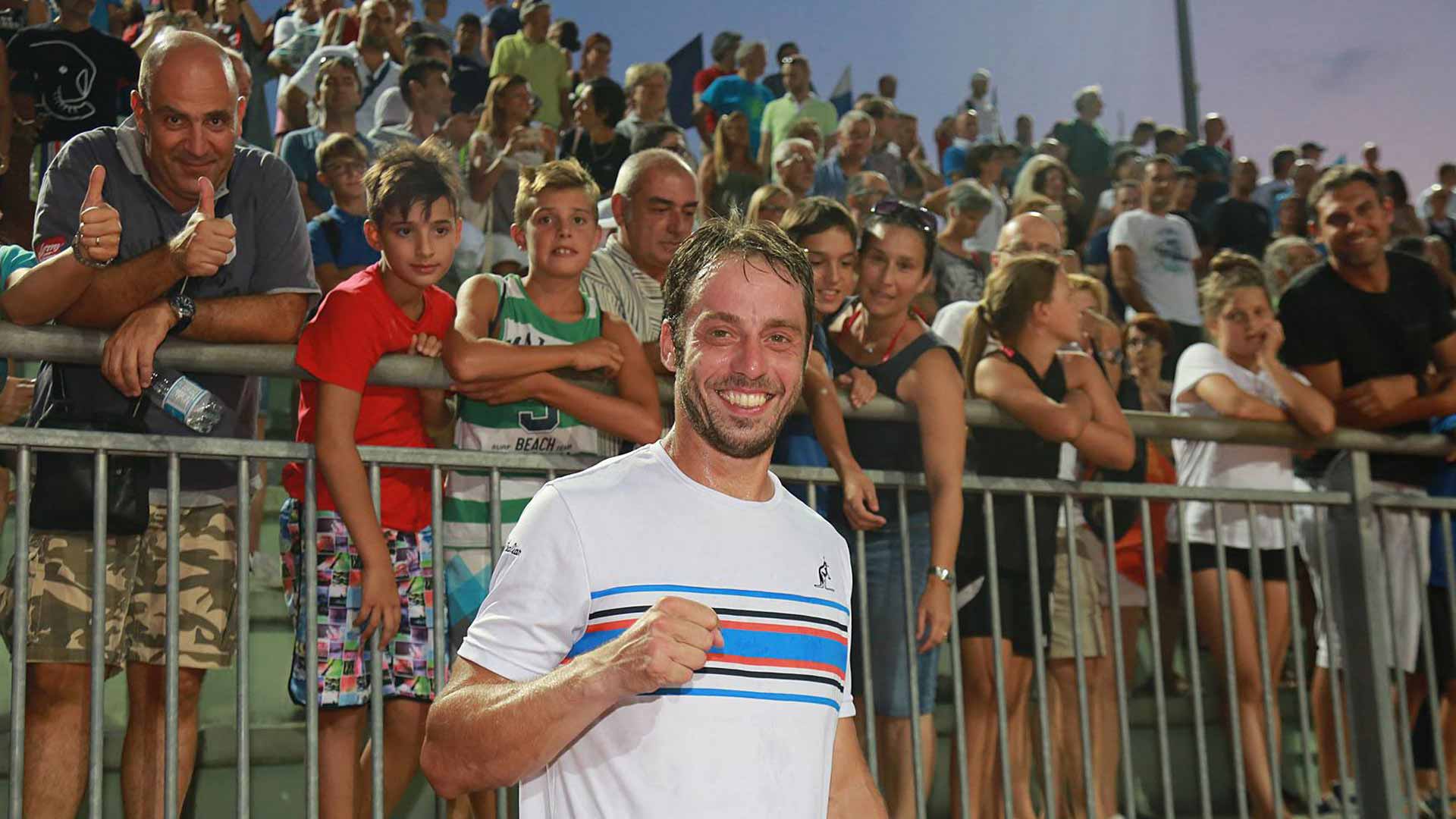 Paolo Lorenzi won two Challenger titles in Cordenons, Italy during his career.