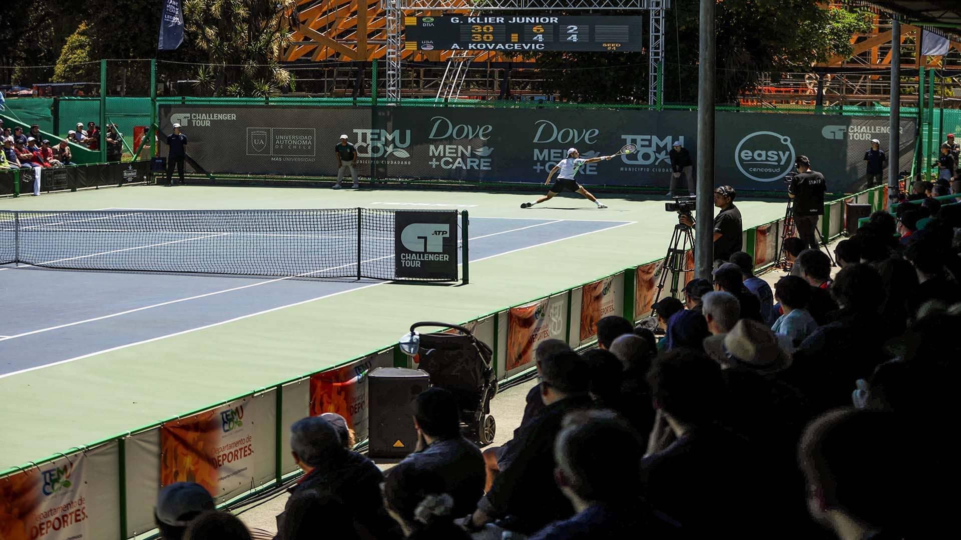 Gilbert Klier Junior (BRA) vs [4] Aleksandar Kovacevic (USA)