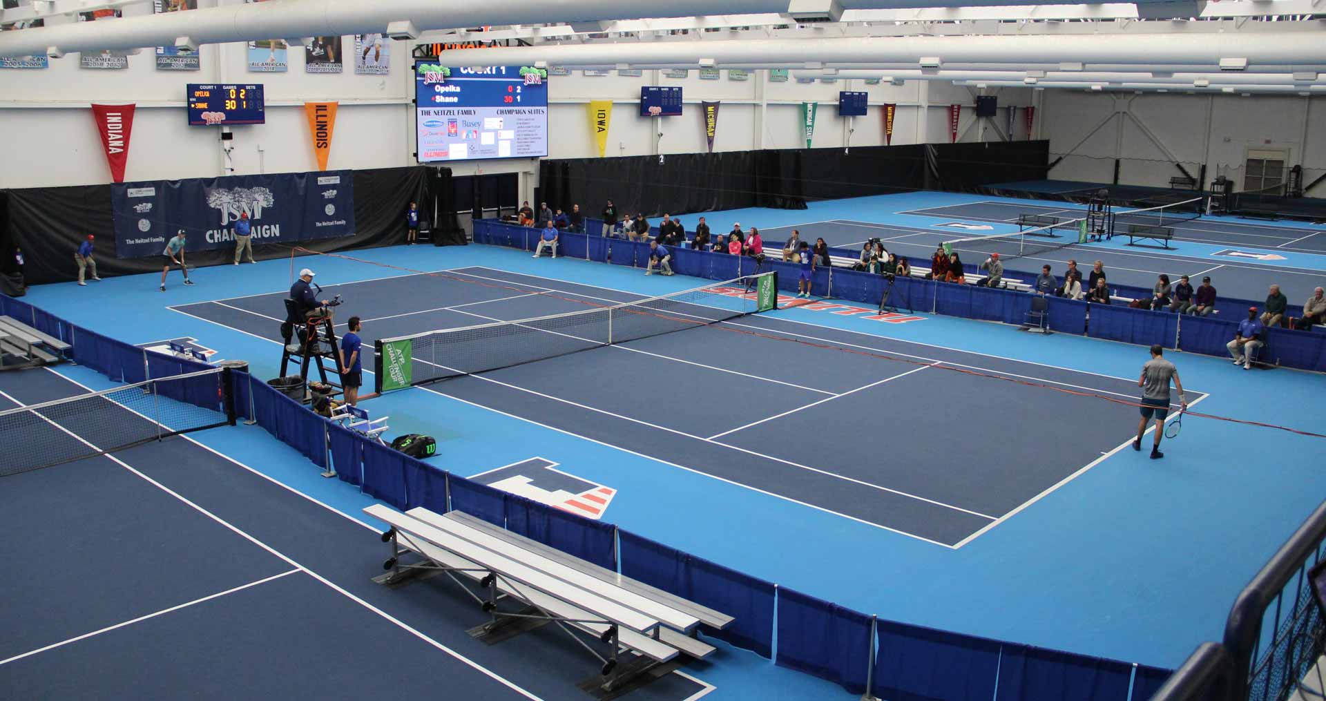 [1] Robert Galloway (USA) / Hans Hach Verdugo (MEX) vs [3] N.sriram Balaji (IND) / Jeevan Nedunchezhiyan (IND)