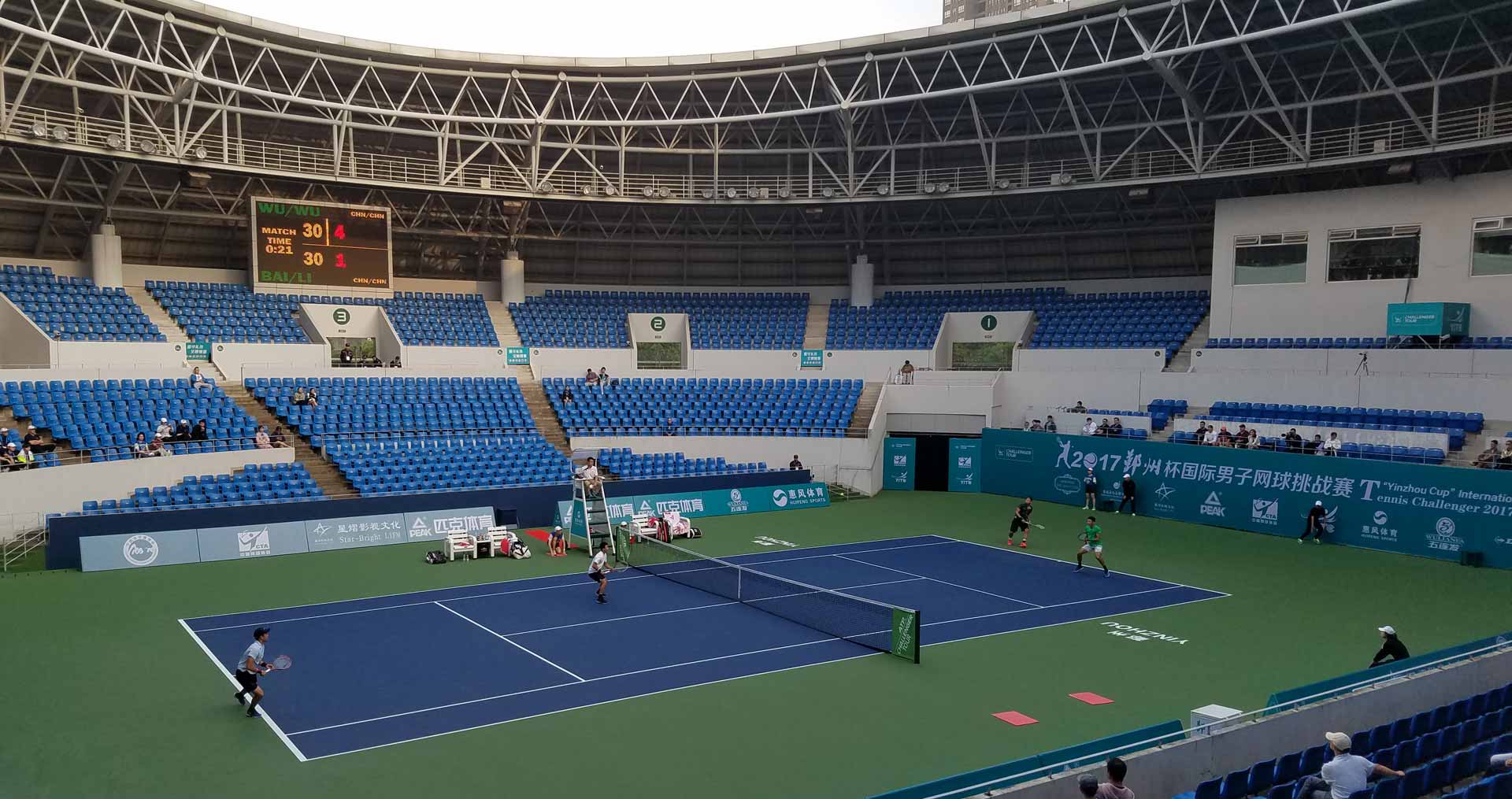 Hiroki Moriya (JPN) / Rubin Statham (NZL) vs N.sriram Balaji (IND) / Saketh Myneni (IND)