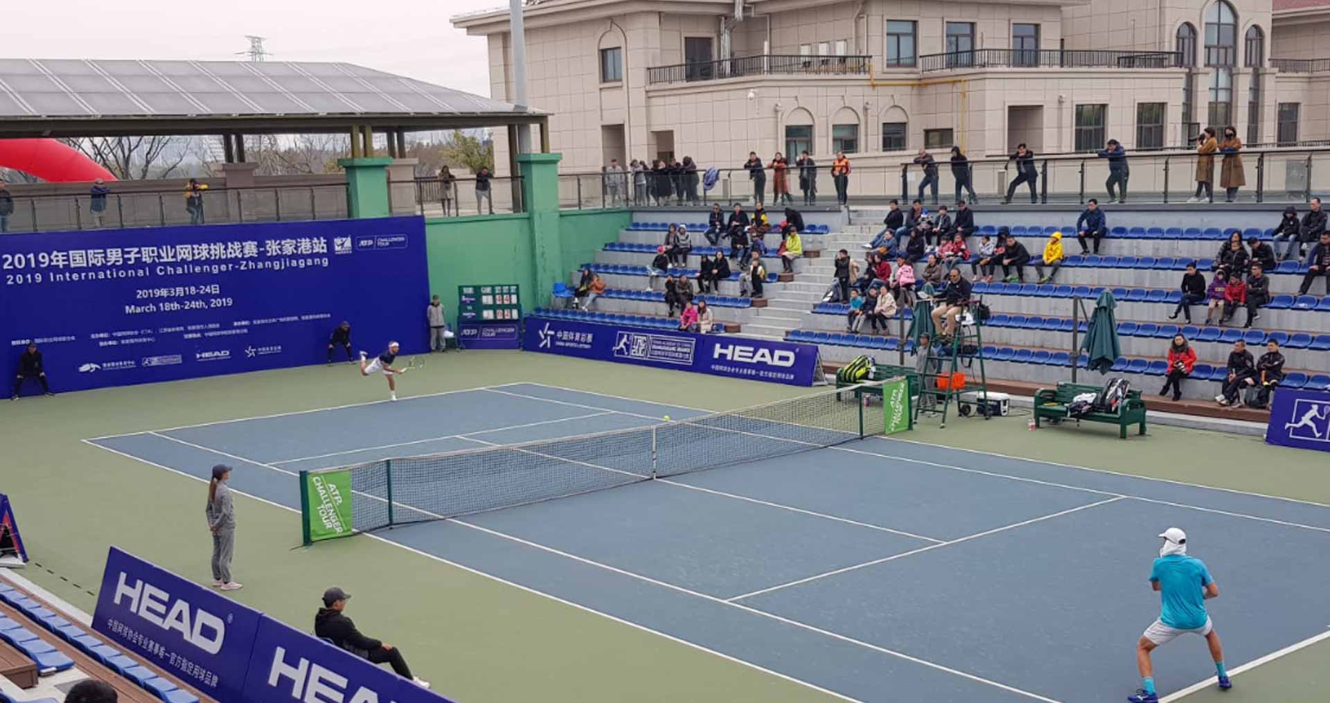 Tristan Lamasine (FRA) / Hiroki Moriya (JPN) vs [4] Mao-Xin Gong (CHN) / Ze Zhang (CHN)