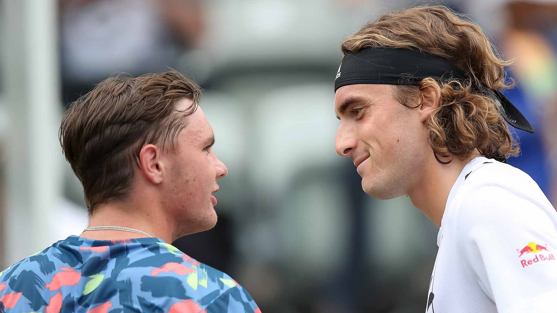 Dominic Stricker & Stefanos Tsitsipas