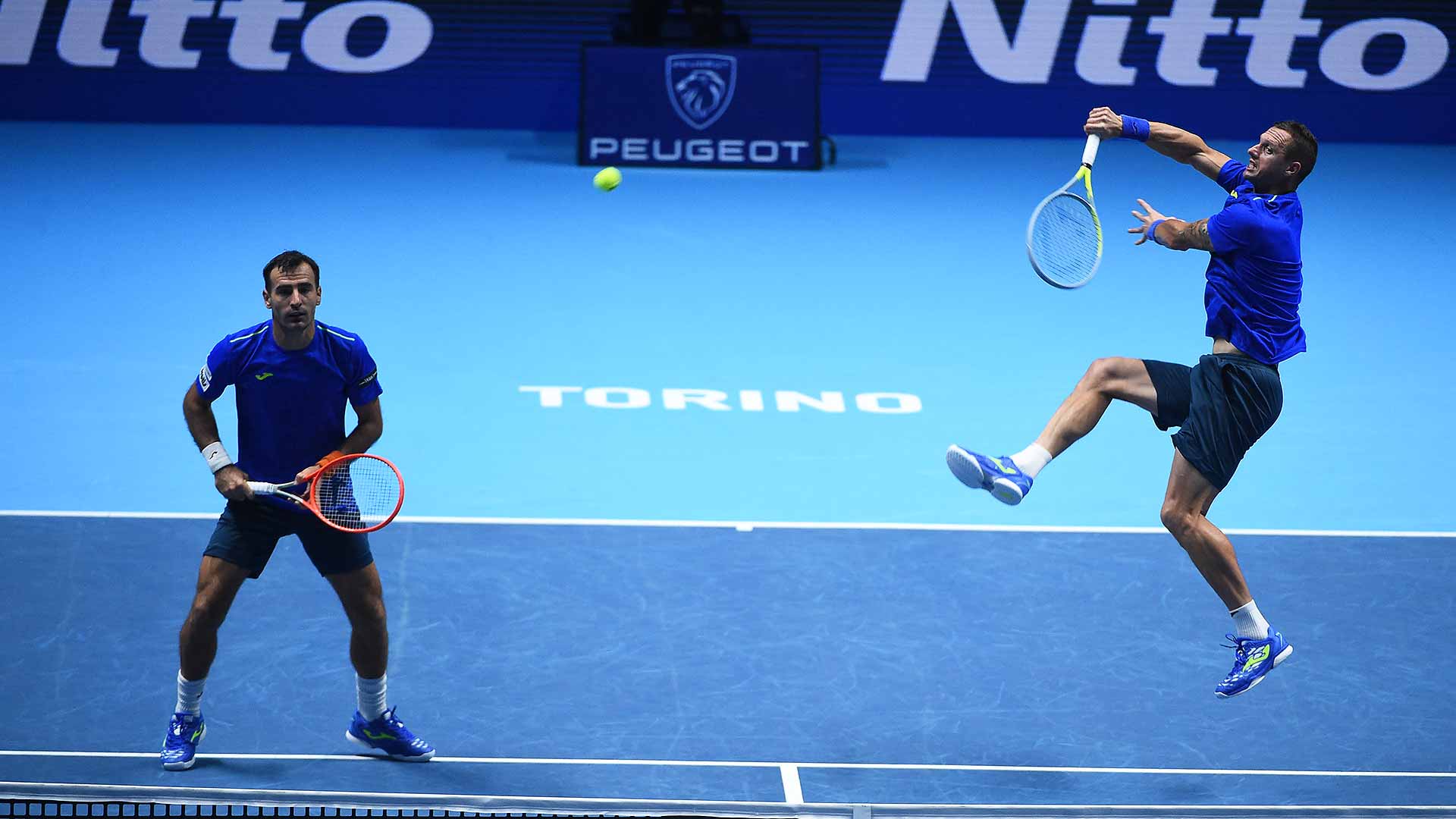 Ivan Dodig and Filip Polasek defeated Kevin Krawietz and Horia Tecau at the Nitto ATP Finals