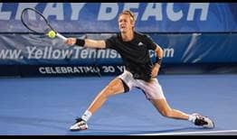 Sebastian Korda ganó exactamente la mitad de sus puntos de devolución en su cómoda victoria de primera ronda en Delray Beach.