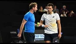 Matwe Middelkoop and Andreas Mies win a second straight Match Tie-break in Marseille.