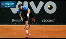 Daniel Munoz-de la Nava reaches the final of the ATP Challenger Tour Finals following Guido Pella's injury withdrawal.
