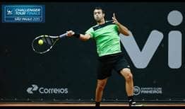 Inigo Cervantes advances to the title match at the ATP Challenger Tour Finals.