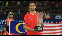 David Ferrer  logró el título en Kuala Lumpur en su final No. 50 a nivel del tour.