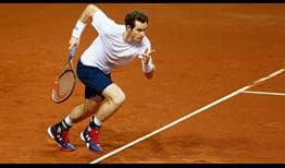 Andy Murray itnentará lograr 8-0 en el partidos de singles de la Copa Davis en 2015.