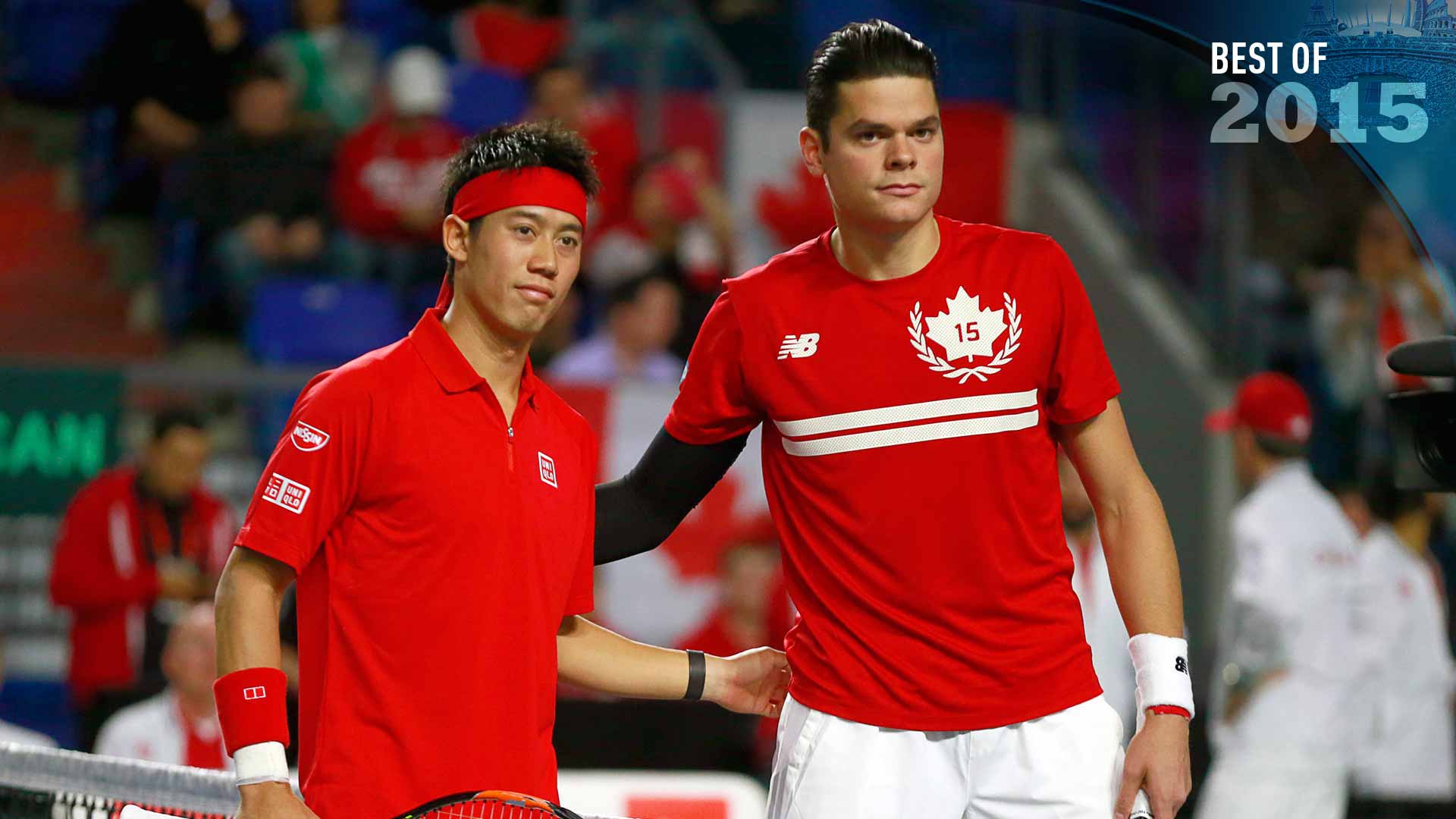 It was quality over quantity for Kei Nishikori and Milos Raonic in 2015.