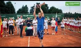 Andrej Martin claims his fifth ATP Challenger Tour title, prevailing in Padova.