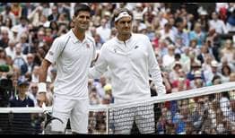 Wimbledon-2015-Sunday-Final-Djokovic-Federer-Net
