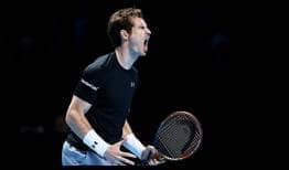 Andy Murray fell to 1-2 in Ilie Nastase Group after a loss to Stan Wawrinka