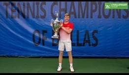 Kyle Edmund reclamó su cuarta corona en el ATP Challenger Tour en Dallas.