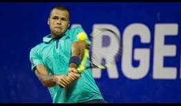 Jo-Wilfried Tsonga needed just one hour to get past local Leonardo Mayer in Buenos Aires.