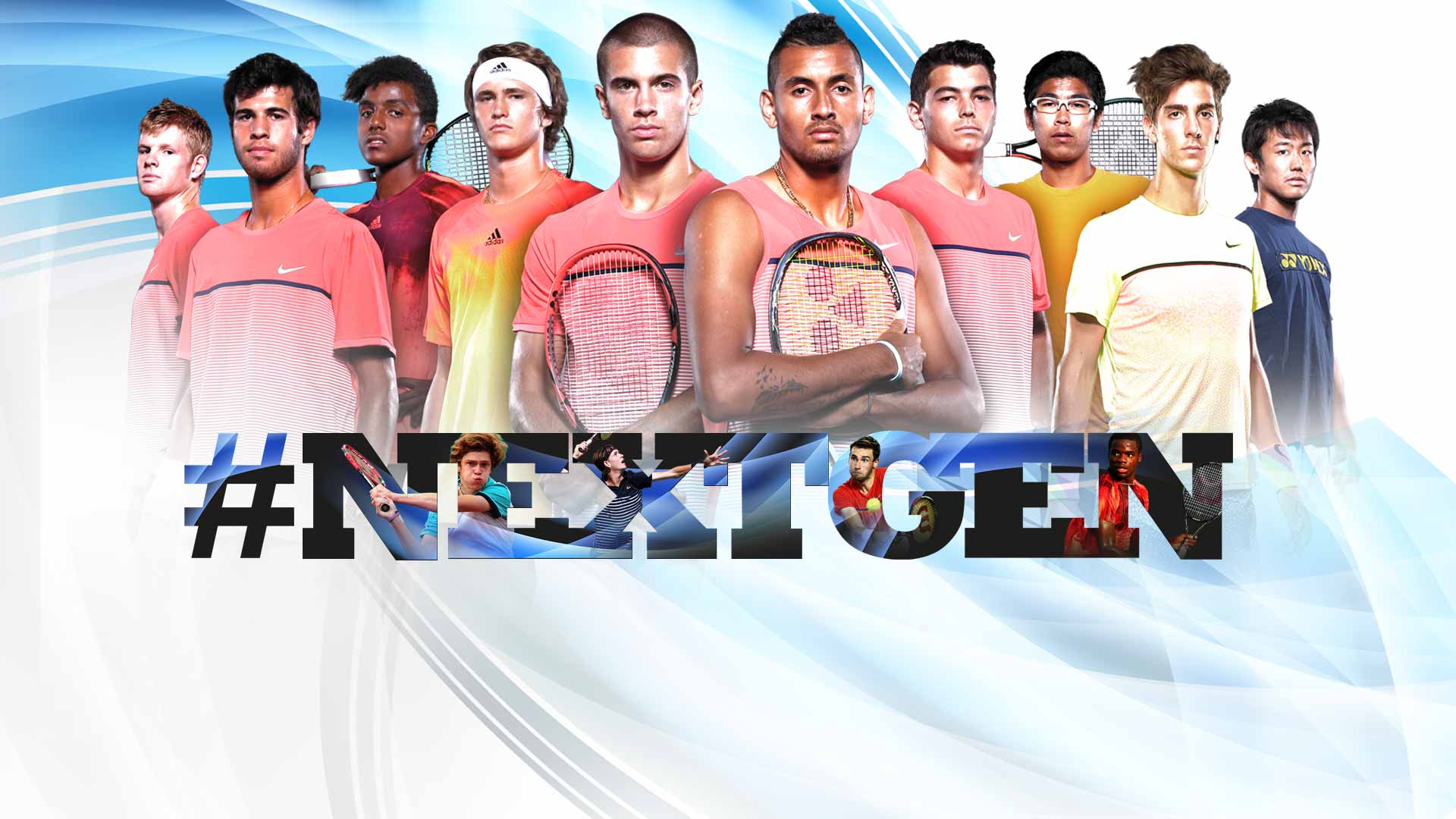 The ATP launches the 'Next Generation', a group of 14 players aged 21 and under.