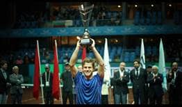 Diego Schwartzman levantó su primer trofeo ATP World Tour en Estambul.