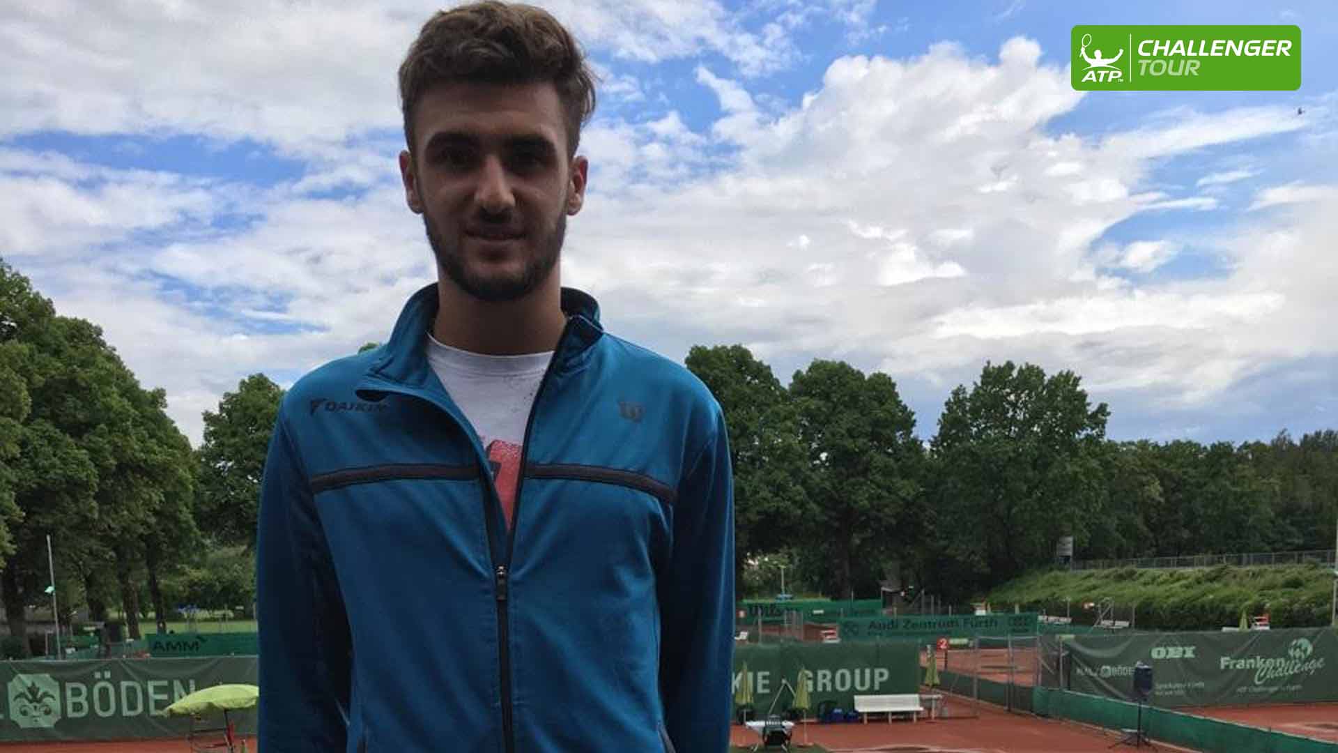 Paul Woerner made his ATP Challenger Tour main draw debut in Furth.
