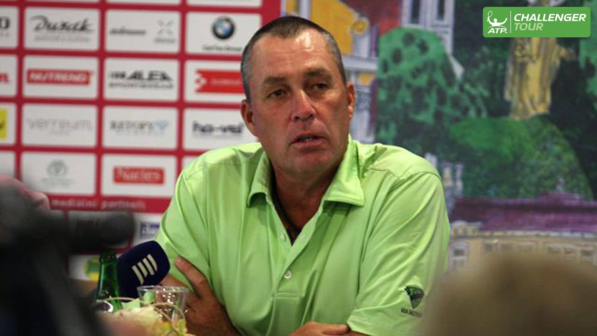 Ivan Lendl has spent this week promoting the ATP Challenger Tour event in Prostejov.
