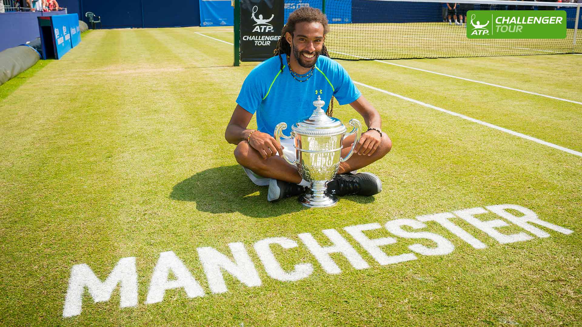 Dustin Brown won his first ATP Challenger Tour title of the year in Manchester.