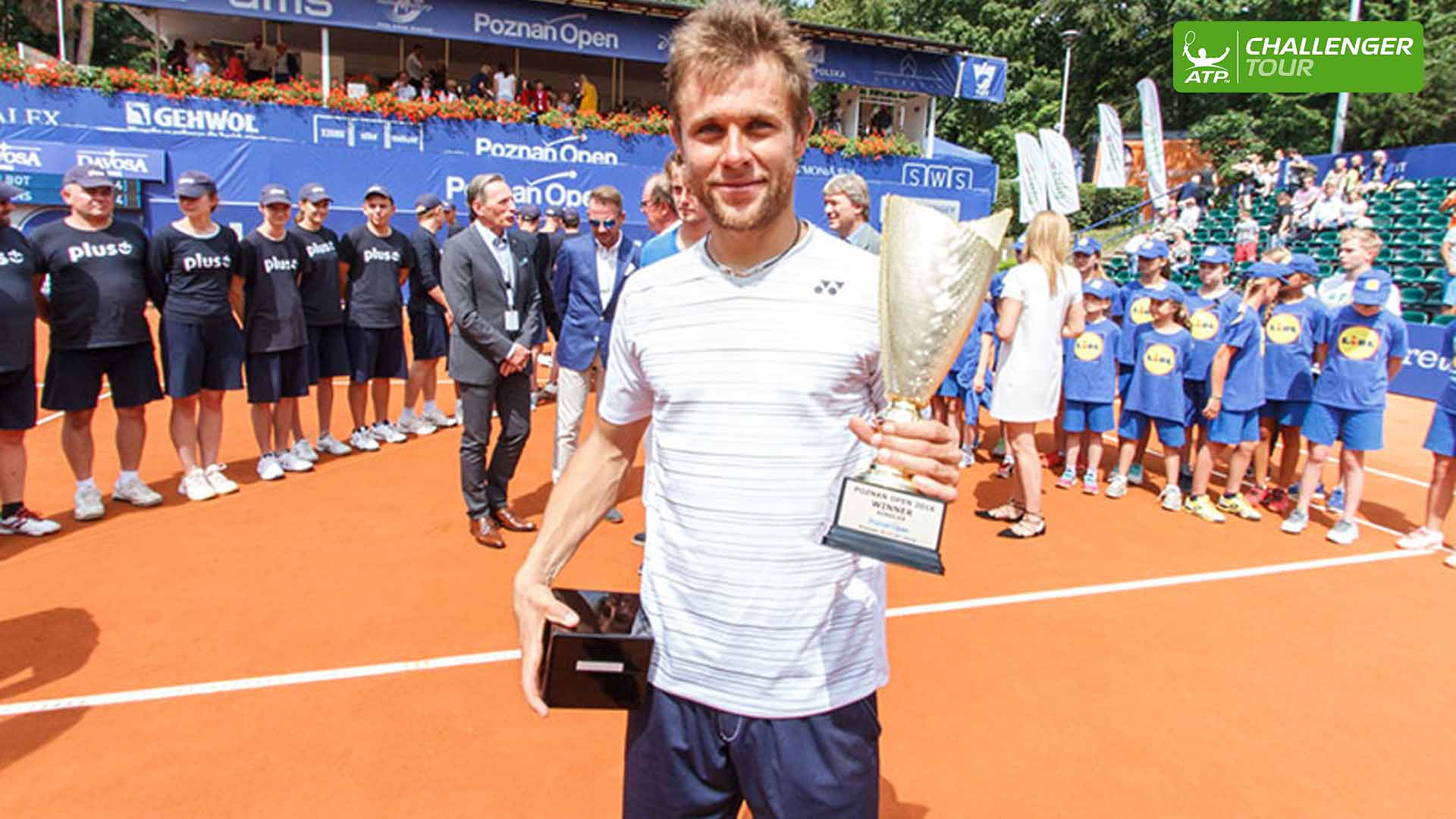 Radu Albot wins his third ATP Challenger Tour title of the year in Poznan.