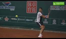 Janko Tipsarevic ha completado un buen comienzo en el torneo ATP Challenger Tour de Qingdao.
