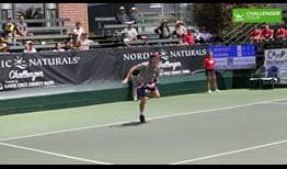 Cameron Norrie disfruta de su irrupción esta semana en el ATP Challenger Tour en Aptos.