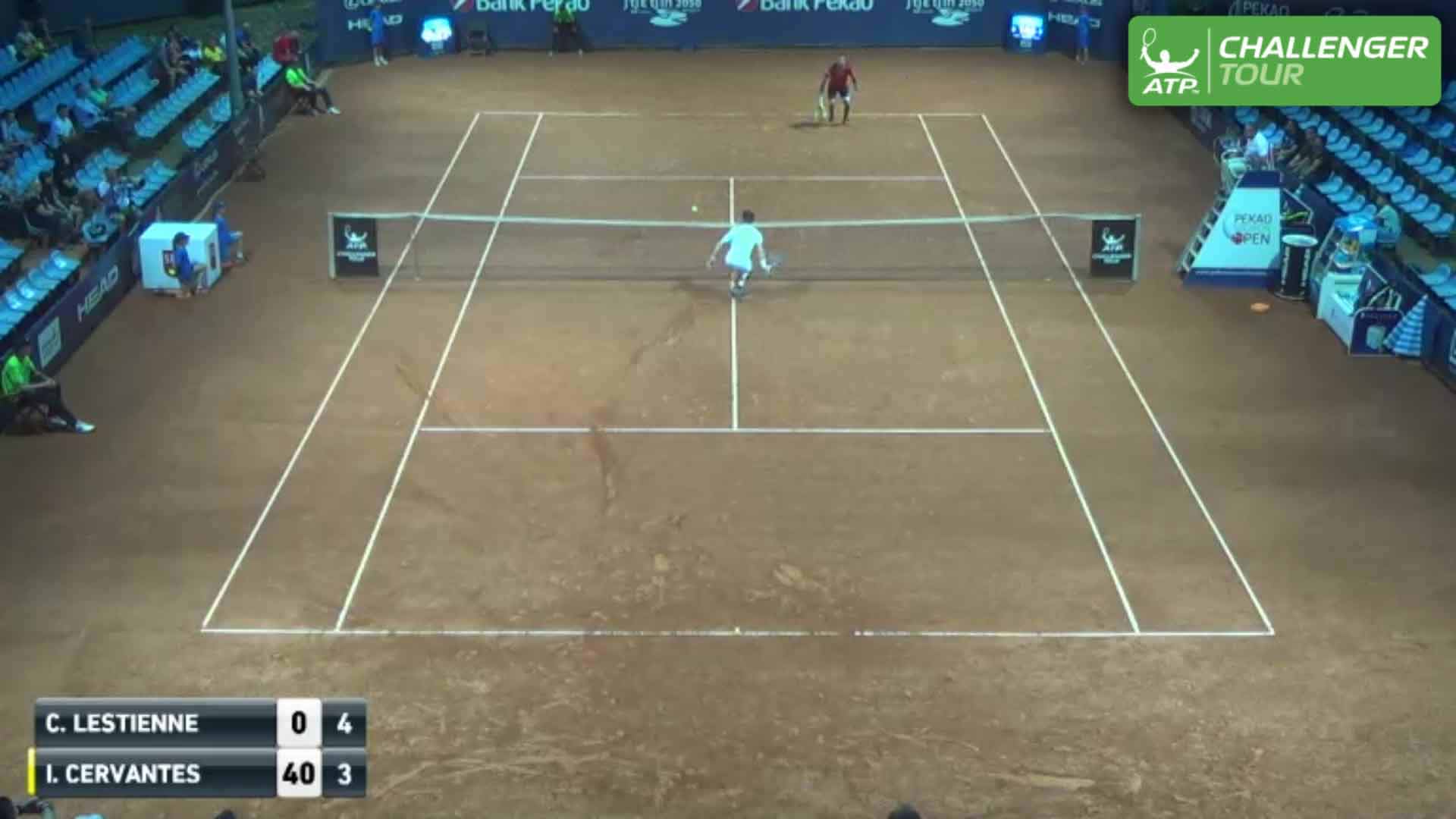 Watch Constant Lestienne hit a stunning hot shot at the ATP Challenger Tour event in Szczecin, Poland. 