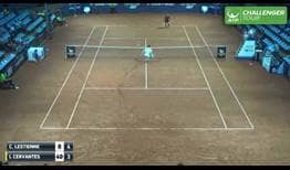 Watch Constant Lestienne hit a stunning hot shot at the ATP Challenger Tour event in Szczecin, Poland. 