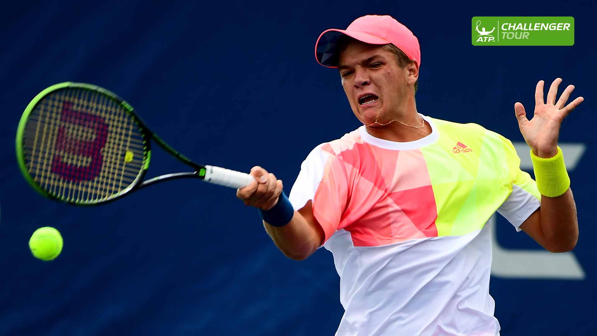 McNally gets a taste of the pros at the ATP Challenger Tour event in Columbus.