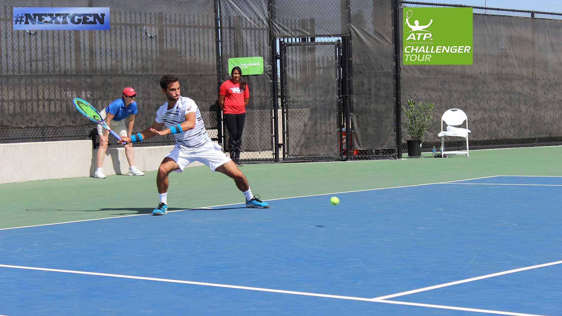 NextGen star Noah Rubin is healthy and playing top tennis at the ATP Challenger Tour event in Stockton.