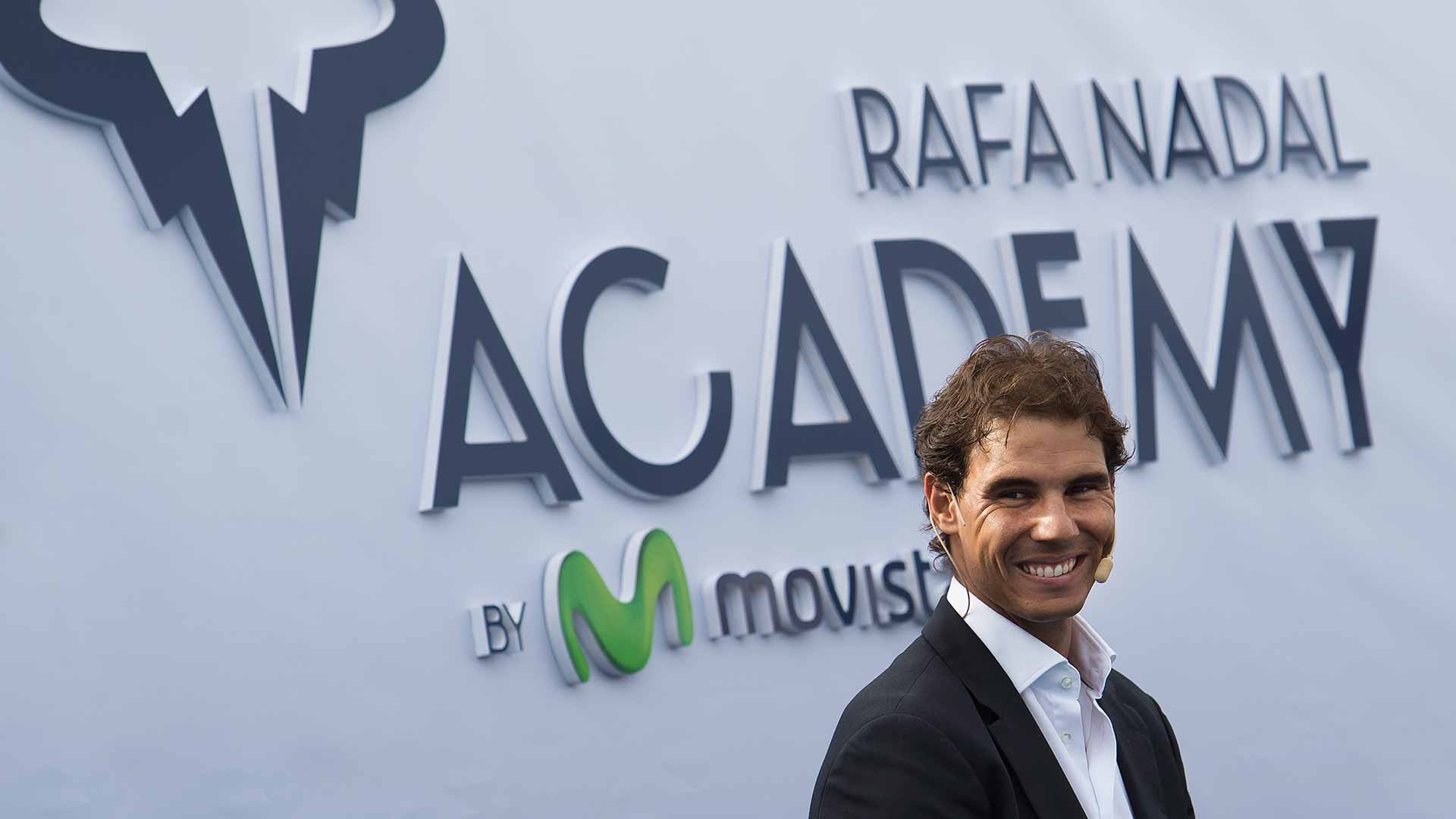 Nadal Officially Opens Academy In Manacor | ATP Tour | Tennis
