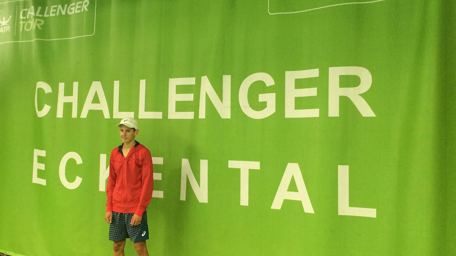 Alex De Minaur is enjoying a breakthrough week at the ATP Challenger Tour event in Eckental.